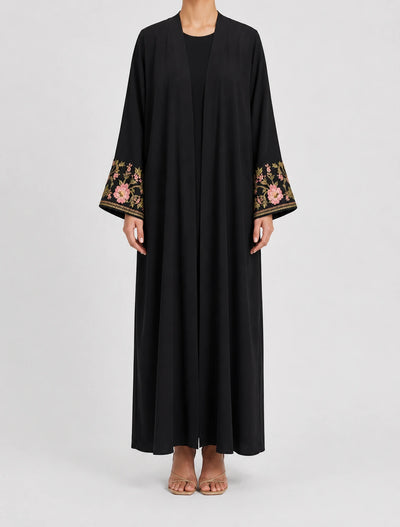 Abaya Noir Égyptienne