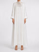 Abaya Nour Blanc: Ensemble 2 Pièces