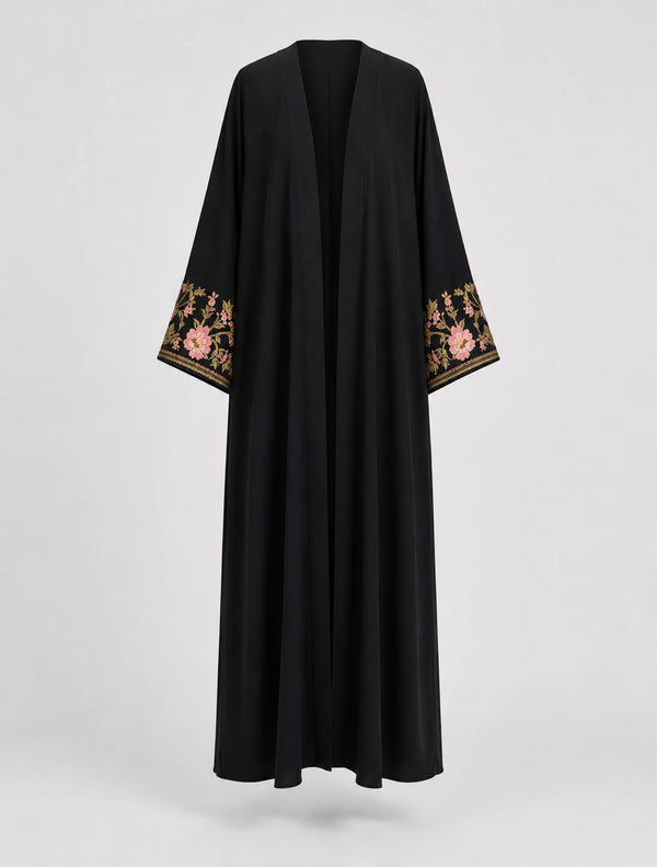 Abaya Noir Égyptienne