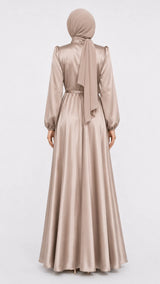 Abaya Robe Satinée Inaya