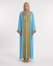 Layla Sky Blue Abaya