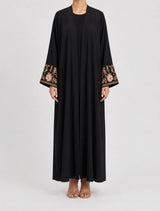 Abaya Noir Égyptienne