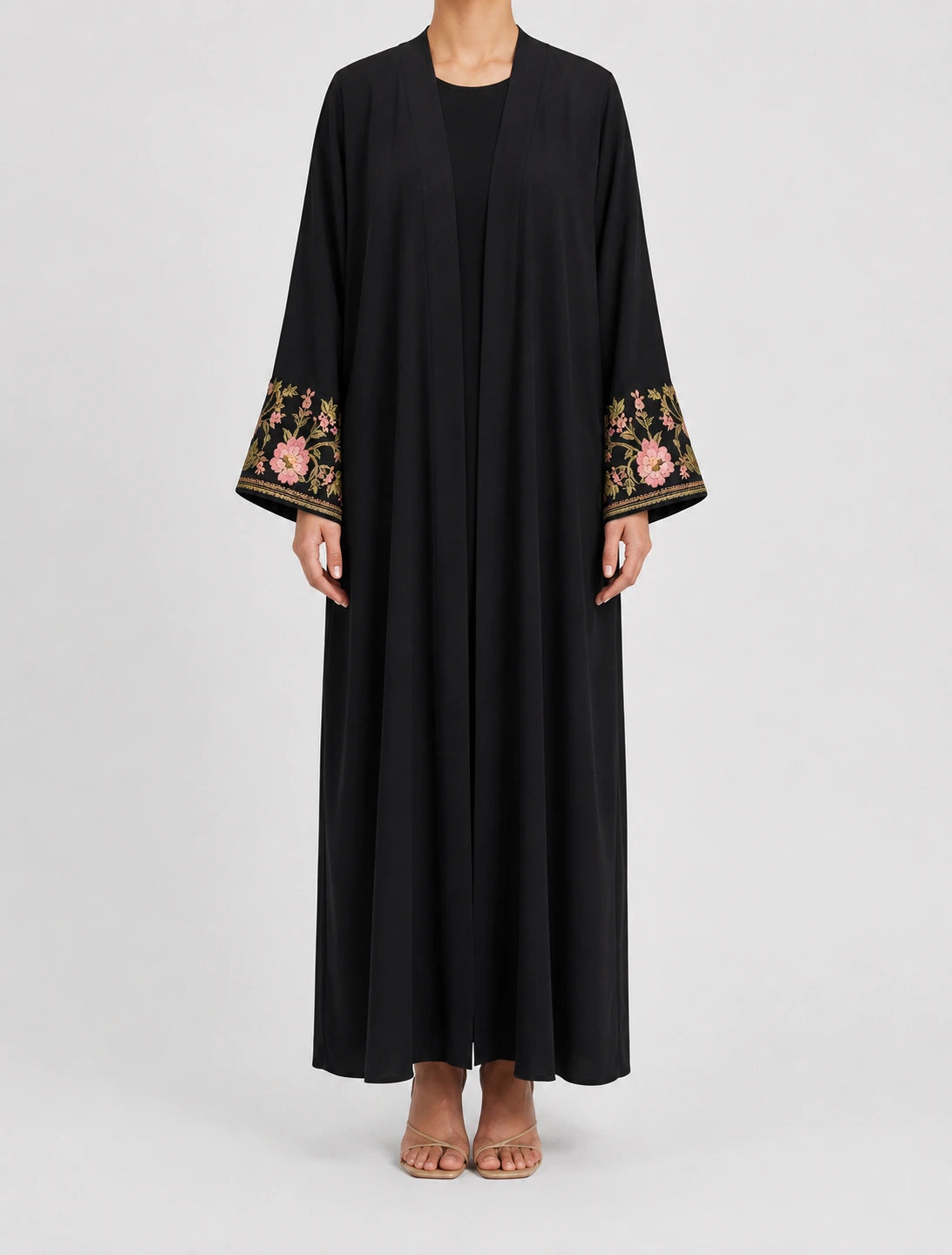 Abaya Noir Égyptienne