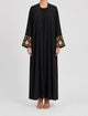 Abaya Noir Égyptienne