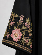 Abaya Noir Égyptienne