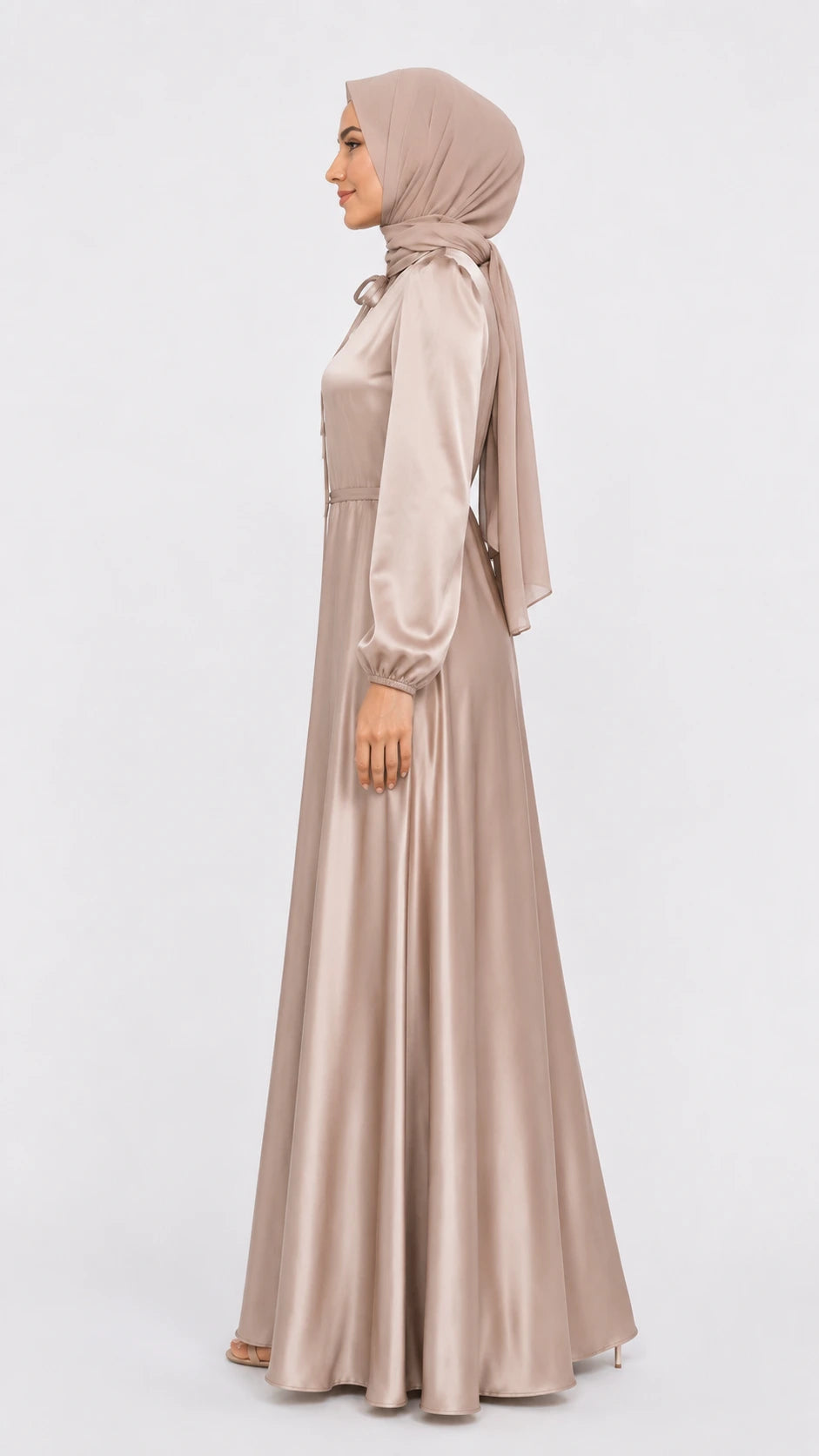 Abaya Robe Satinée Inaya