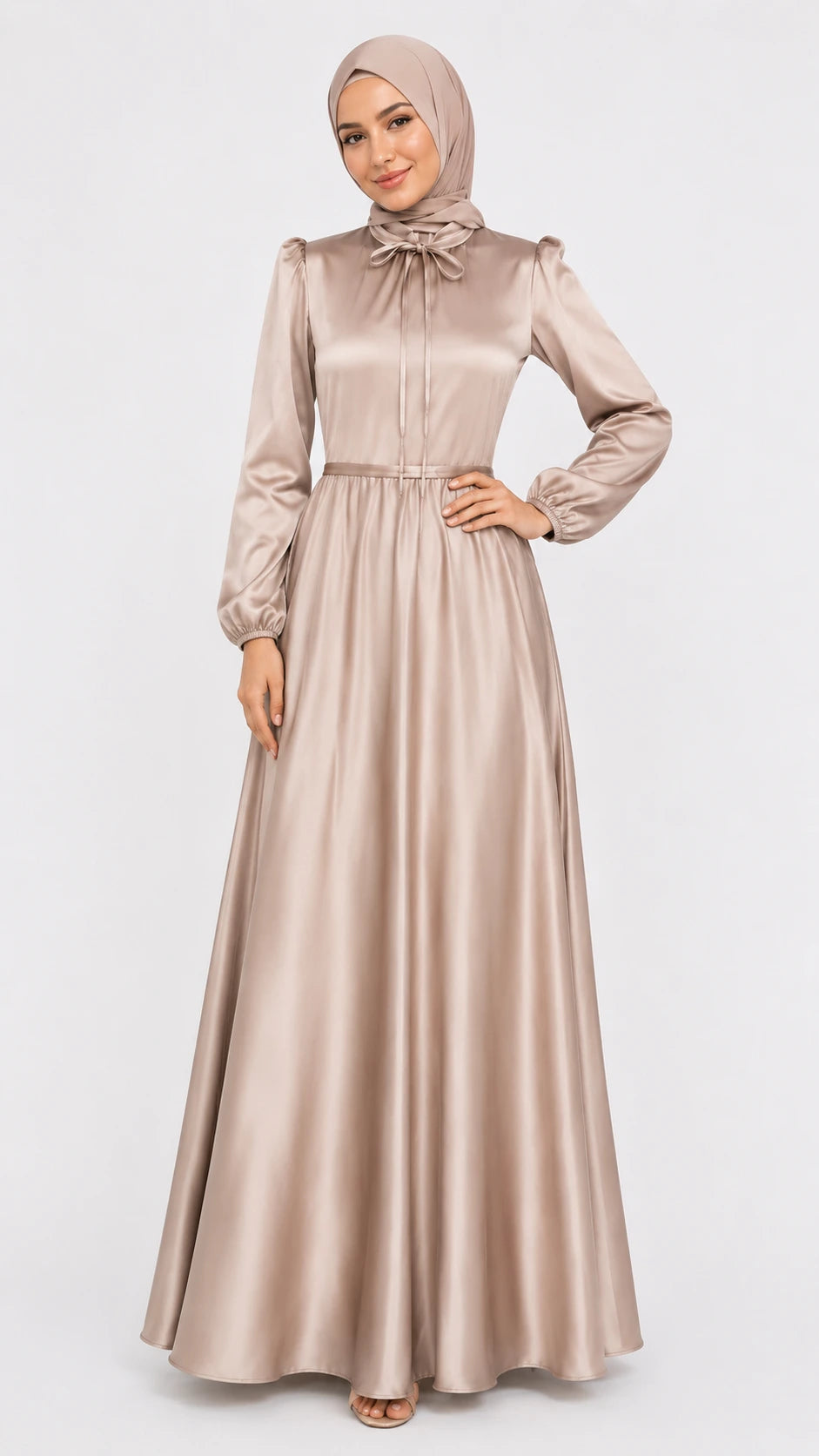 Abaya Robe Satinée Inaya
