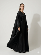 Abaya Dubaï Farasha Almas - Noir