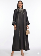 Abaya Dubaï Nour Noir