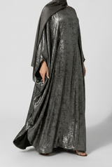 Abaya dubaï farasha almas grise 2