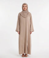 Abaya Lina Nude: Ouverte Kimono