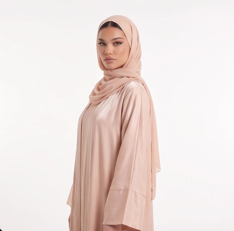 Abaya Maya Saumon