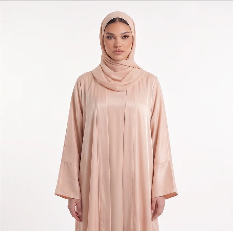Abaya Maya Saumon