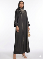 Abaya Dubaï Nour Noir
