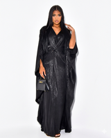 Nœud Céleste - Abaya Fermée Twist Métallisée