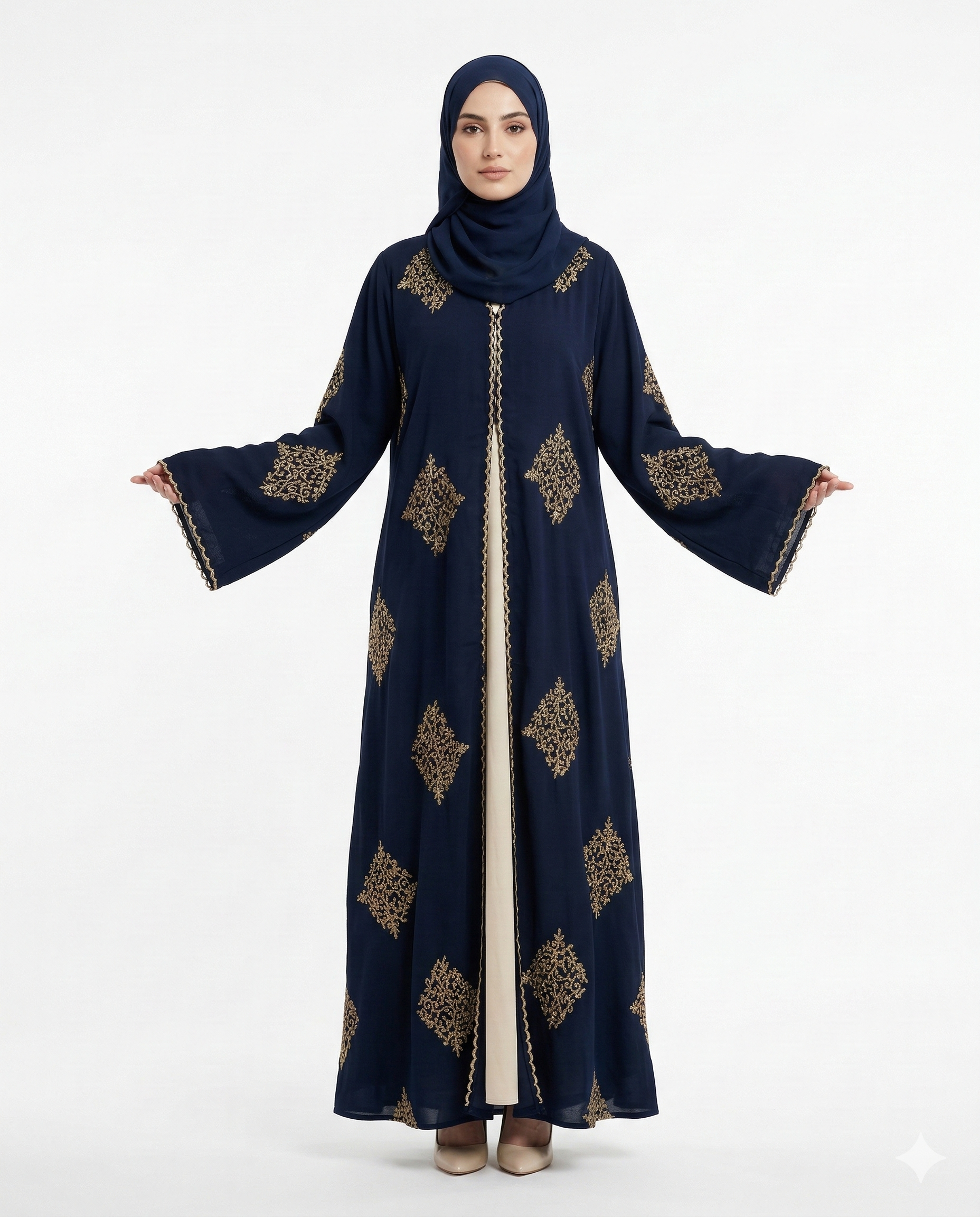 Abaya Ouverte Al-Qamar