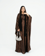 Lumière Céleste - Abaya Papillon Métallisée Irisée