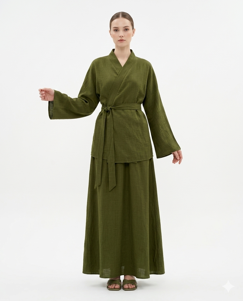 Ensemble Kimono Al-Hana