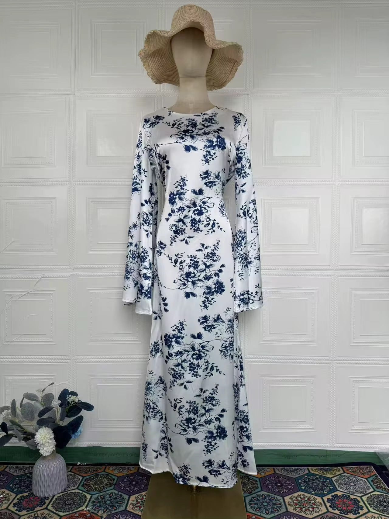 Abaya élégante à coupe fluide Sahar Maison Ayla