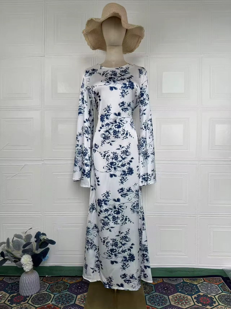 Abaya élégante à coupe fluide Sahar Maison Ayla