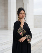 Abaya Noir Égyptienne