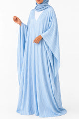 Abaya Papillon Alya Bleu