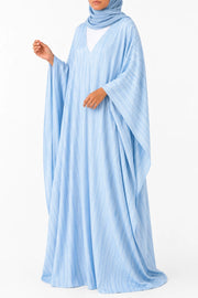 Alya Blue Butterfly Abaya