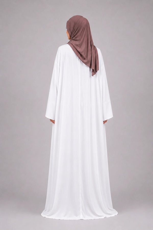 Abaya Dubai Rania Blanche
