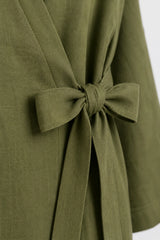 Abaya Hana Verte : Ensemble Kimono