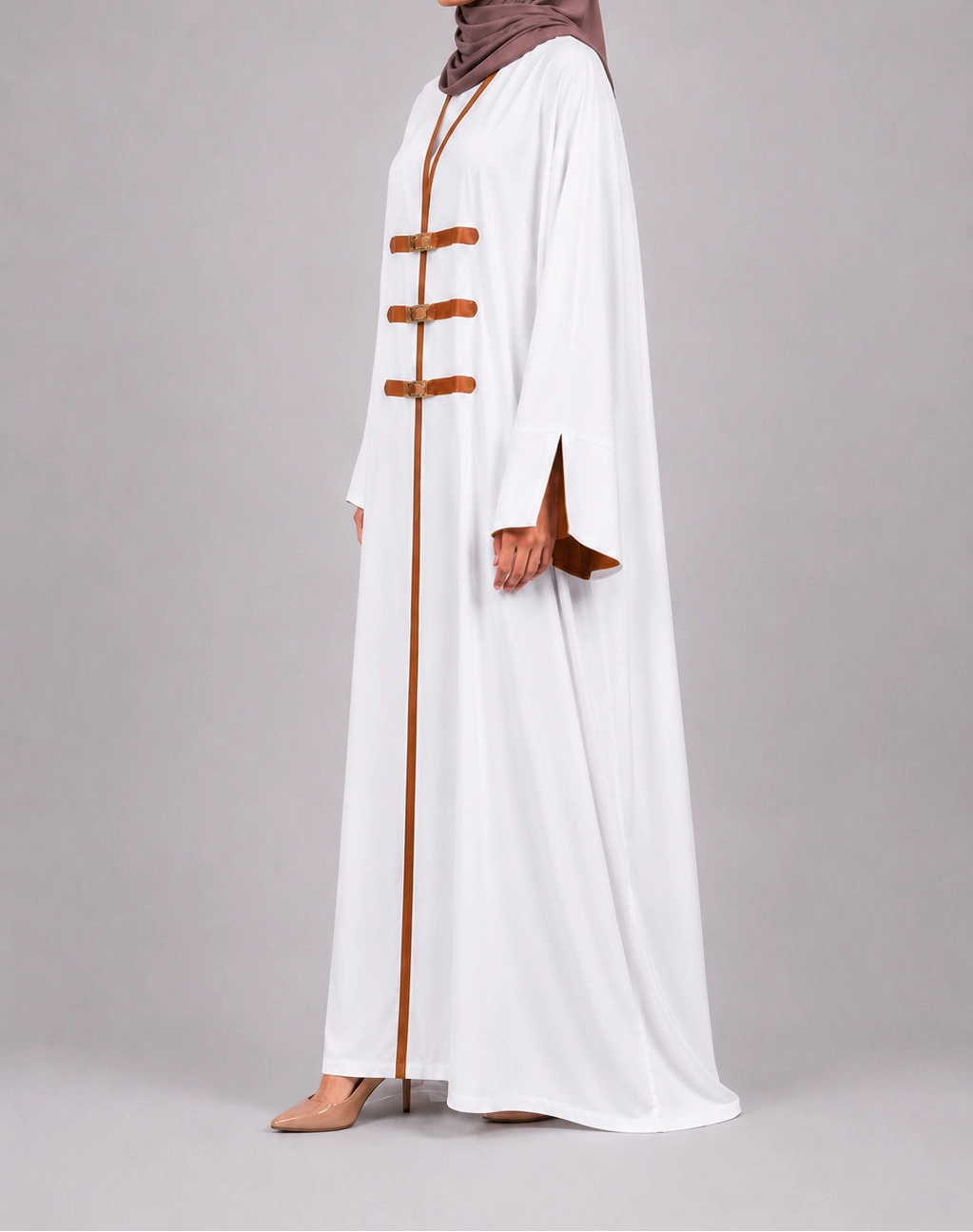 Abaya Dubai Rania Blanche
