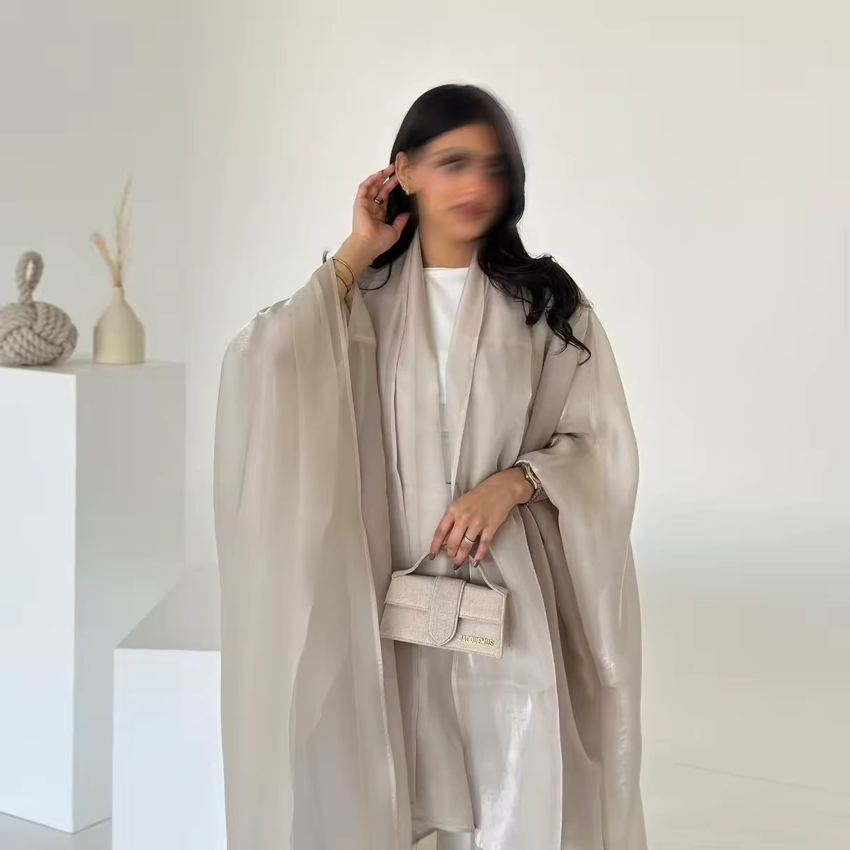 Abaya Éclat d’Organza