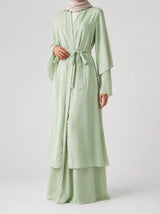 Ensemble Kimono Malak Vert Sauge